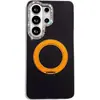 Capa de Celular com Suporte Giratório IMD Dopamina de Furo Grande para Samsung S26/S25 Tendência A57 Luxo com Pedras Preciosas A56