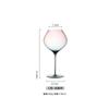 Copa de Vino Tinto Borgoña Degradado Hecha a Mano Pura Cristal Doméstico Copa de Vino Set de Vino Barista