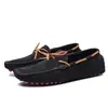 Venta caliente transfronteriza de Primavera y Otoño talla grande para hombre zapatos casuales de cuero piel de cerdo tipo guisante comercio exterior populares mocasines para hombre de cuero