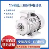 JW/YS180/370/550W Carcaça de Alumínio Eixo de 14/16mm Miniatura Horizontal 380v Torno