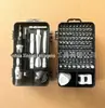 Conjunto de Chaves de Fenda 115 em 1 Transfronteiriço, Caixa de Ferramentas Doméstica, um Conjunto Completo de Ferramentas Multifuncionais para Reparo de Celular e Relógio com Característica Magnética