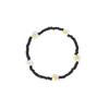 Pulseira de Cristal Dongdaemun Coreana Estilo Fresco da Internet Joias Elegantes de Miçangas de Arroz Cordão Elástico Retrô Europeu e Americano Flores