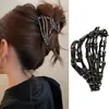 Halloween Europeu e Americano Caveira Garra Metal Aranha Grande Tubarão Presilha Ins Estilo Escuro Acessórios de Cabelo Presilhas de Cabelo Presilha