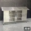 Casa de Cachorro para Exterior Aço Inoxidável Canil de Cachorro de Tamanho Médio Villa para Cachorro Abrigo à Prova de Chuva Proteção Solar para Cachorro Cachorro Grande Grande 304