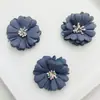 Nuevo Tejido de Super Fibra Accesorios de Flor de Margarita Broche DIY Bolsos Zapatos y Calcetines Fundas para Teléfono Móvil Ropa Accesorios Semi-Terminados