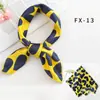 Bufanda de Seda Simulada Facetada para Primavera y Verano Bufanda Cuadrada Pequeña Bufanda Profesional de Azafata para Mujer Estilo Coreano Bufanda Decorativa Versátil para la Cabeza