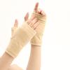 Guantes Gruesos de Invierno con Dedos Descubiertos Cálidos para Mujer con Forro Polar para Conducir Medio Dedo para Hombre Lindos para Estudiante Escritura Juego Cubre Cicatriz Tatuaje