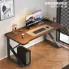 Escritorio de Computadora Blanco Moderno Simple Escritorio de Escritorio Escritorio de E-sports Escritorio de Dormitorio Uso en Casa Escritorio de Doble Uso Mesa Simple