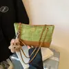 Bolso Transfronterizo para Mujer, Cuadros con Puntadas de Color Contrastante, Bolso de Cadena a Cuadros para Mujer, Dulce, Moderno y Personalizado, Nuevo Bolso Cruzado de Hombro de Moda