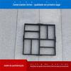 Jardim Botânico Direto da Fábrica plástico DIY molde de pavimentação piso molde de pavimentação de construção simples