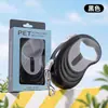Guia retrátil para animais de estimação com padrão de ondas e blocos de cor 5m Guia de cachorro para passeios ao ar livre, retrátil automática