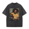 Camiseta con Estampado Gráfico Retro Lavada de Bob Marley One Love Reggae, Hombres, Mujeres Camiseta de Algodón Casual Retro, Hombres