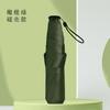 Paraguas Ultra Ligero de Plumas Estilo Japonés con Recubrimiento Negro Engrosado para Protección Solar, Paraguas Plegable para Mujer, Paraguas Portátil de Lápiz, Paraguas Publicitario de Regalo