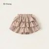 You Bao Roupas Infantis Calças para Meninas Estampa Doce Calça Saia Bolo para Crianças Pequenas 2026 Verão Finas Soltas Shorts Infantis