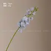 Golondrina Grande 3D Decoración del Hogar Arreglo Floral de Boda Flor Artificial Violeta Atrezzo Realista para Fotos Venta al por Mayor