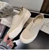 Zapatos de lona sin cordones de suela gruesa para mujer, estilo delgado, nuevo lanzamiento otoño 2026, zapatos casuales de suela gruesa para personas perezosas, zapatillas de skate casuales versátiles para estudiantes