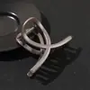 Pinza para el Cabello Fresca y de Alta Gama con Forma de Cruz, Accesorio para el Cabello Elegante y Sencillo, Adorno para el Cabello Retro Colorido de Alta Calidad