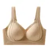 Lencería de verano fina de marca para mujeres con busto grande, efecto minimizador, color tipo base, sin costuras, elevador, anti-caída, soporte lateral, sujetador cómodo