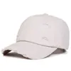 Boné de beisebol vintage desgastado para homens e mulheres, tendência de verão hip-hop versátil topo mole aba curva boné quebra-sol