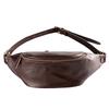 Al por mayor Nueva Bolso de Cintura de Moda para Hombre Pu Bolso de Hombro y Pecho de Moda Retro Piel de Caballo Loca Bolsa Pequeña Multiusos para Ocio al Aire Libre
