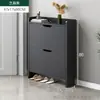 Zapatero ultrafino, pequeño y estrecho, para uso doméstico, mueble de almacenamiento para entrada, montado en la pared, nuevo modelo 2026, zapatero popular