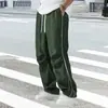 Comércio Exterior Transfronteiriço Roupa Masculina de Verão Calça Esportiva Resistente ao Desgaste Secagem Rápida Calça Casual Outdoor Calça Casual Reta Listrada em Estoque