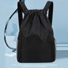 Mochila con Cordón de Gran Capacidad Impermeable Bolsa de Entrenamiento de Baloncesto Equipo de Fútbol Bolsa para Guardar Tenis Bolsa Deportiva