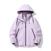 Chaqueta de senderismo para hombre de capa única, cortavientos, impermeable, transpirable, para primavera y otoño 2026, con capucha