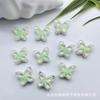 Borboleta Oca com Strass Incrustado Colorida Oito Furos Miçangas Espaçadoras Multi-Furos Acessórios de Joalheria para Colar Pulseira de Contas DIY