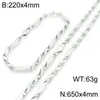 Estilo Minimalista Diseño de Nicho Pulsera de Acero de Titanio de Gama Alta Cadena Biselada de Moda Collar Joyería para Hombres y Mujeres