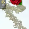 Hilo Dorado Encaje Bordado Soluble en Agua 6cm Colorido Poliéster Seda Accesorios para Ropa Tejido para el Hogar Joyería DIY En Stock
