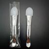 Cepillo de cerdas suaves para salón de belleza personalizado, tazón para mascarilla con cuchara de doble cabeza, palito para ajustar mascarilla, paquete individual de cepillo de silicona para mascarilla al por mayor