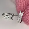 Pendientes de Aguja Recta Espiga de Trigo Completamente Diamantados Pendientes Exquisitos Brillantes de Nicho Pendientes Pendientes Pendientes de Circonita Moda