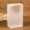 Caja de embalaje de juguete de PVC al por mayor, caja de PVC transparente esmerilado personalizada, caja de plástico, embalaje de producto de papel, papel de regalo