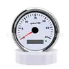 Medidor de velocidade de escavadeira de máquinas de construção 52mm tacômetro luz de fundo multicolorida com horímetro 3000-8000RPM