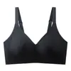 Sutiã Feminino Sem Costura com Suporte Suave, Bojos Fixos Respiráveis, Efeito Levanta Bumbum, Sem Fio, Laterais Alargadas, Conforto Leve como uma Nuvem