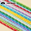 Bolsas Tejidas de Paracord de Colores Charms Hechos a Mano Materiales de Manualidades de Venta Caliente Colgantes de Bolsos de Moda Estilo Minimalista