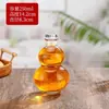 Taza portátil de calabaza para té de leche de celebridad de internet, botella de vidrio creativa para bebidas, cafetera de té cold brew, botella de agua, porcionador para preparación casera, botella de vino