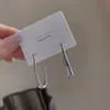 Pendientes Cruzados Europeos y Americanos en Forma de U, Pendientes para Dar Forma al Rostro, Elegantes y con Estilo Tiras Largas, Pendientes de Estilo Metálico Simple