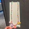 Nuevo Collar con Colgante de Cuentas de Dibujos Animados Lindo para Niños Accesorios de Princesa de Verano para Niñas Cadena de Perlas para Niñas Pequeñas Joyería de Cuentas