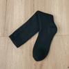 Meias grossas de inverno para panturrilha infantil, cor sólida de algodão, meias atoalhadas e de cano longo para mulheres, meias de cano alto para senhoras, atacado