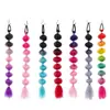 Peluca con Cola de Caballo Trenza de Burbujas de Farolillos Coloridos de una Sola Tira, Accesorio para el Cabello con Trenza de Burbujas Coloridas [Procesamiento Personalizado]