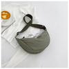 Youjia Fitting Room Mesma Bolsa Feminina Crossbody Vermelha Bolsa de Nylon para Livro de Equitação Bolsa de Ombro para Estudante Bolsa de Pano