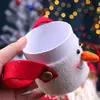 Caixa de Natal Transfronteiriça com Maçãs Enfeites Pote de Doces do Papai Noel Caixa de Presente Presente para Jardim de Infância Infantil Atacado