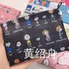 Bolsa de compras plegable Spot 210D bolsa tipo chaleco de dibujos animados portátil grande