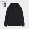 Camiseta Polo RL superventas transfronteriza, cárdigan casual de color liso para hombre de lujo ligero, sudadera con capucha bordada, directo de fábrica