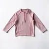 Moletom com Forro de Lã para Crianças e Pré-Adolescentes, Jaqueta Esportiva Trendy para Estudantes, Blusa Infantil de Gola Semi-Alta, Camiseta de Manga Longa para Meninas