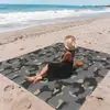 Esterilla de Playa Transfronteriza, Secado Rápido, Repelente al Agua, Esterilla Impermeable a la Humedad, Esterilla de Picnic al Aire Libre, Manta de Campamento
