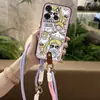 Adequado para Capa de Celular Infinix Silicone Textura de Resfriamento À Prova de Poeira Desenho Animado Casal Fofo Novo Modelo Feminino Criativo