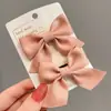 Pinzas para el Cabello de Lazo Estilo Coreano, Pinzas Laterales, Pasadores, Accesorios para el Cabello de Niñas, Accesorios para Bebés, Pinzas para el Cabello de Doble Cola de Caballo para Niñas, Accesorios para la Cabeza Infantiles